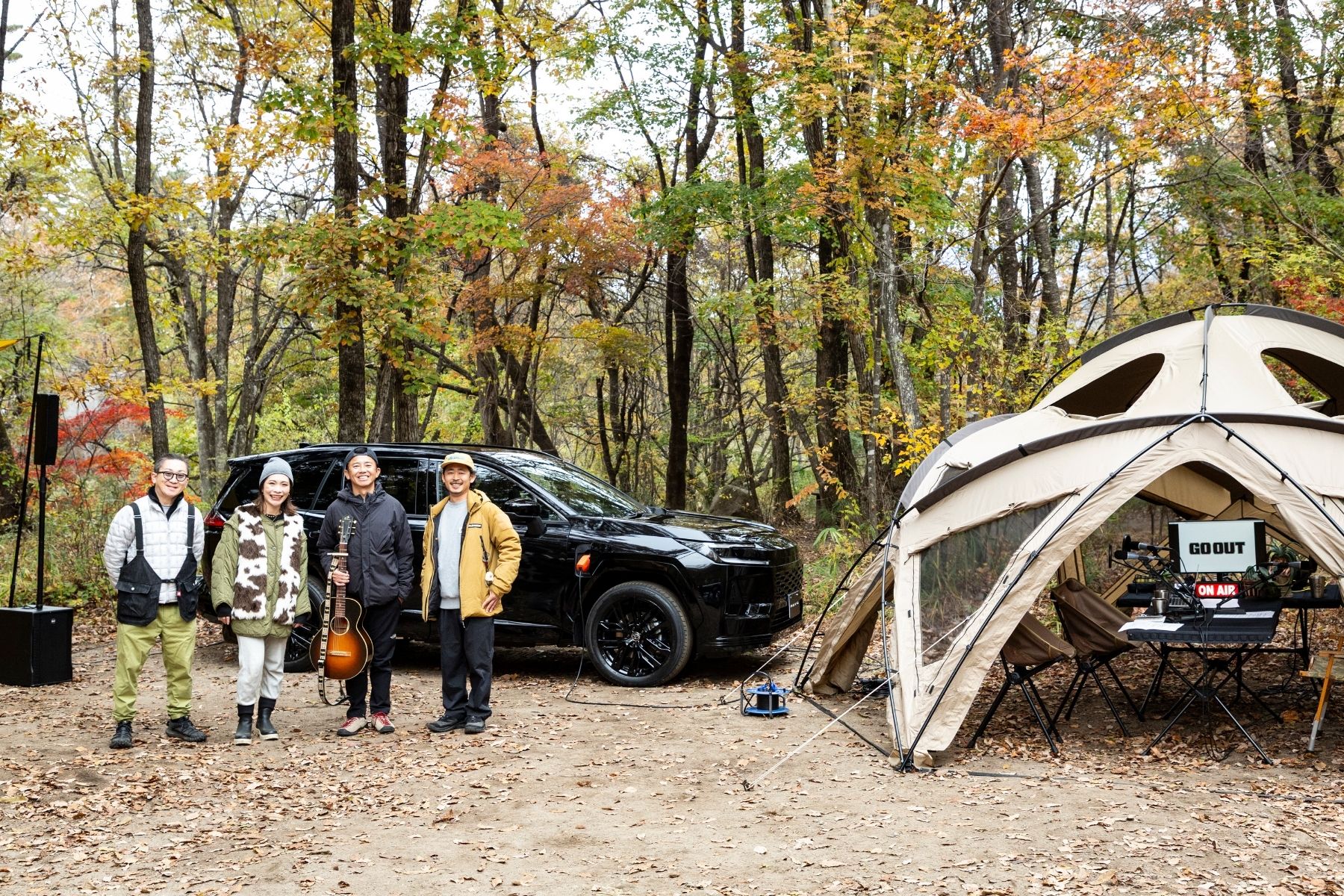 新型RAV4 PHEVで、野外ラジオ収録？ ラッパーGAKU-MCとともに前代未聞のプロジェクトに挑戦！