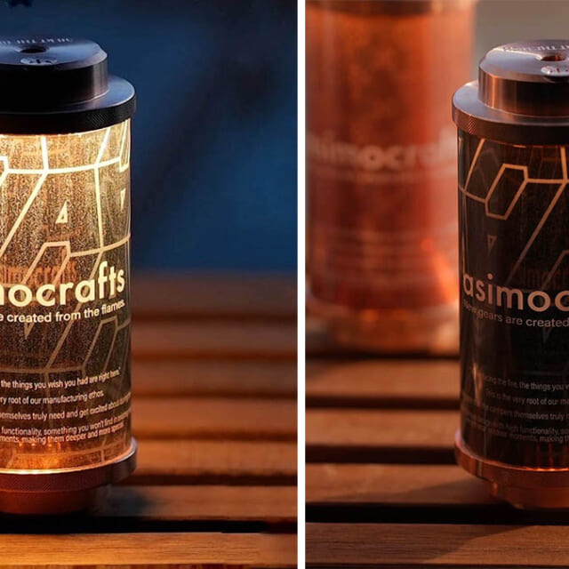 アシモクラフツより、純銅削り出し仕様の「MIYABI」が登場。人気コラボ