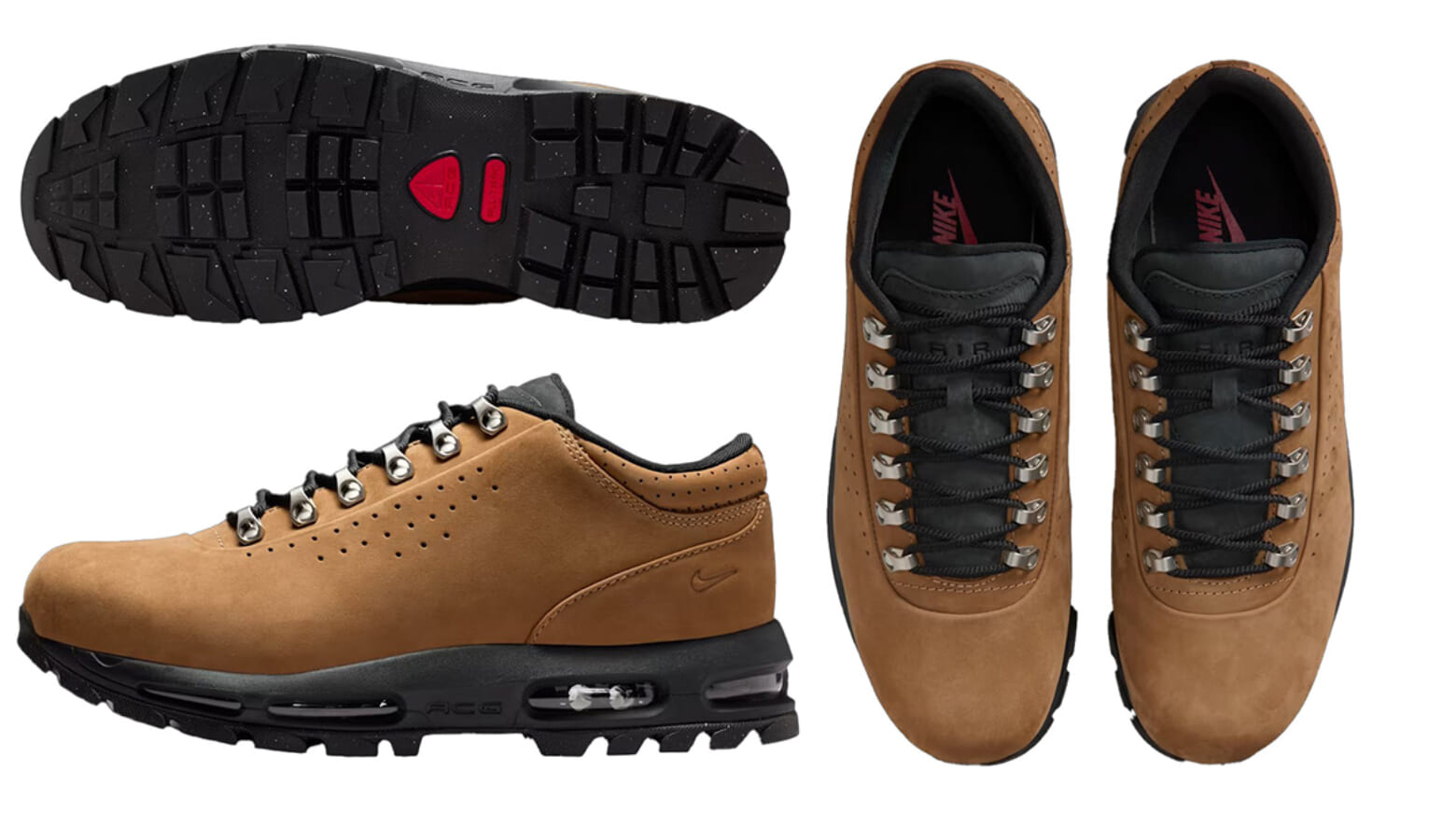 ナイキ ACG から、エアソールユニットの伝統を受け継ぐ新作シューズ