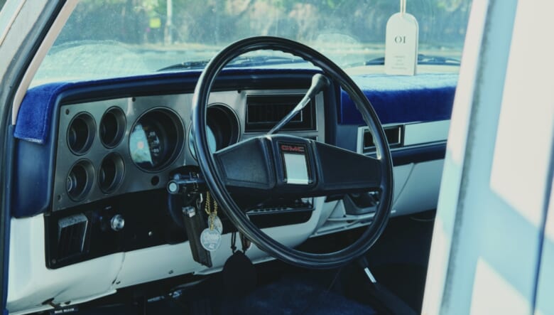 「本国でも大切にされていたワンオーナー車だったので、内装はしっかりしています」。