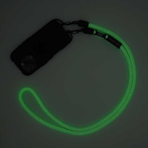 ROOT CO. EPM × ROOT CO. YOSEMITE MOBILE STRAP (インクブラック/グロー)