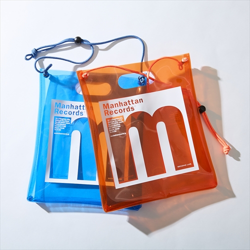 SECOND LAB. MANHATTAN RECORDS 7INCH BAG