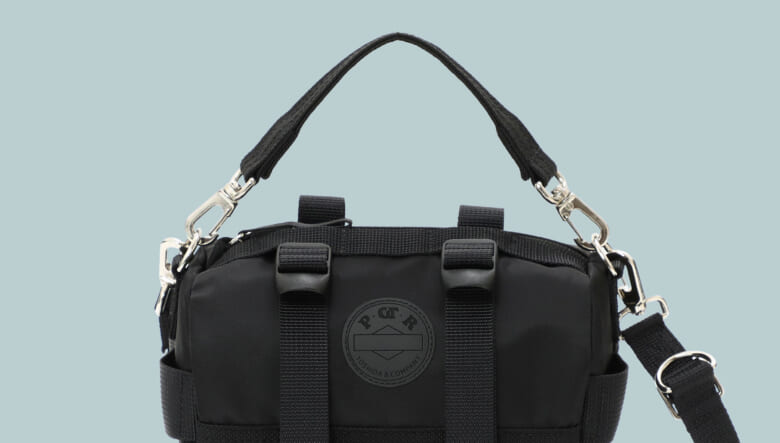 90周年を迎えた吉田カバンの「POTR／RIDE」に澄んだブラックカラーが限定発売！