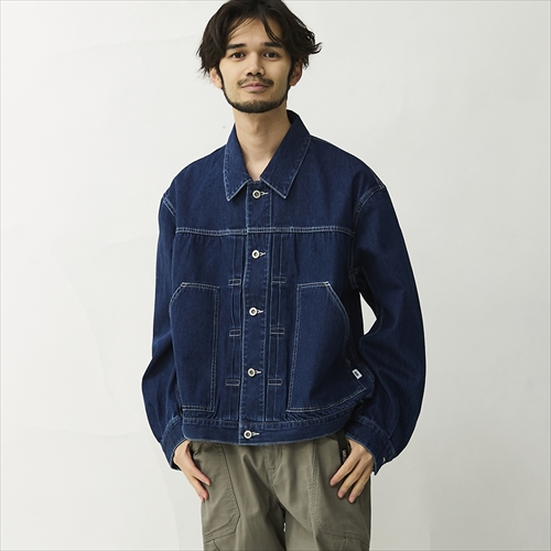 UNFRM OUTDOOR STANDARD 10oz SHORT DENIM JACKET