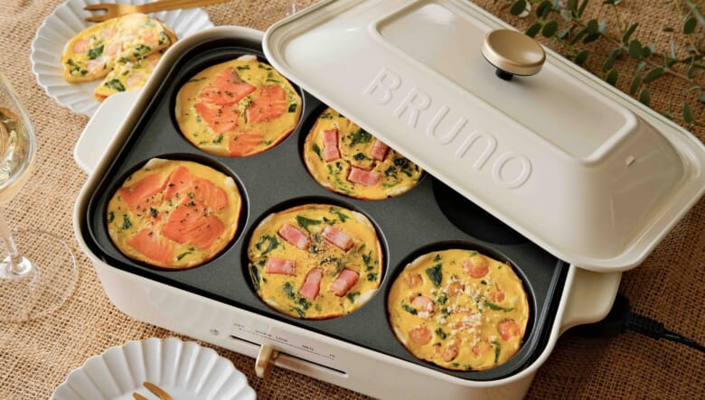 BRUNOのコンパクトホットプレート