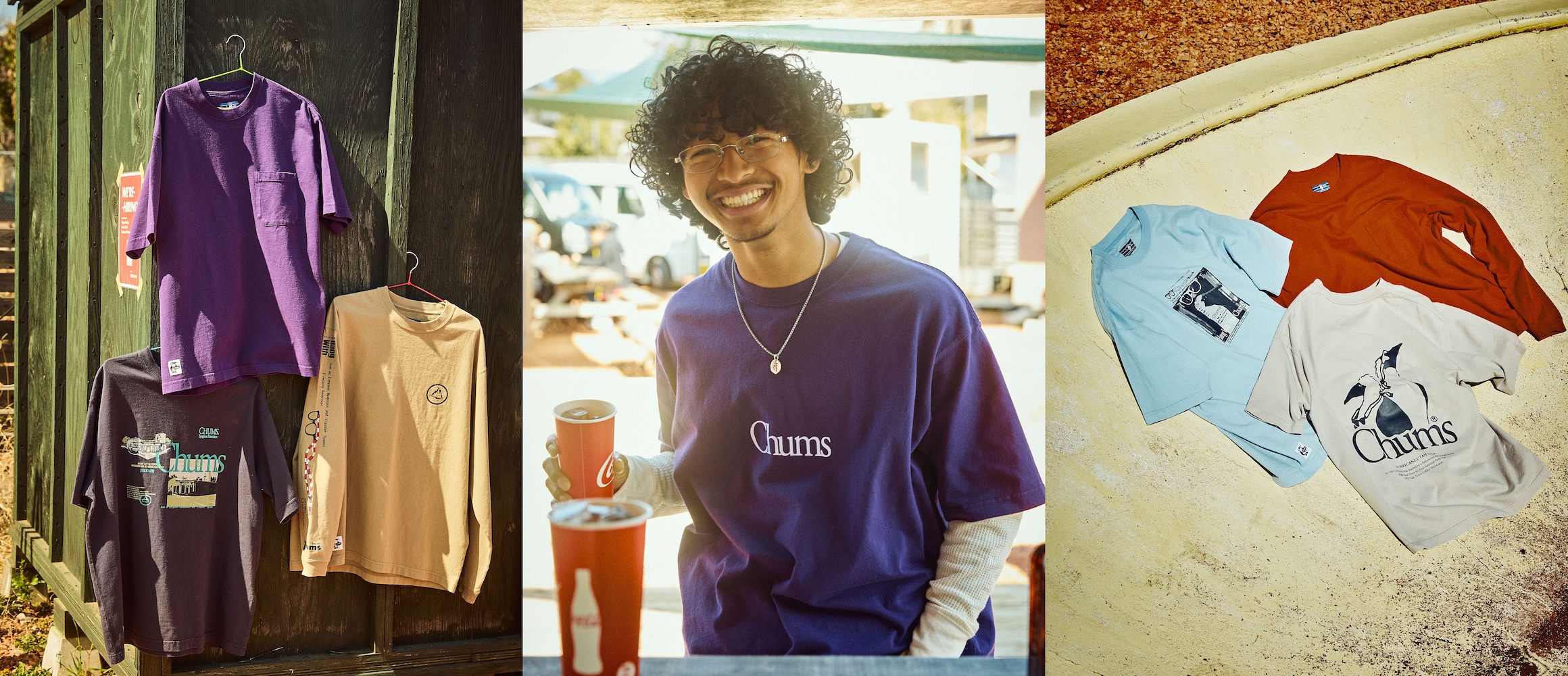 チャムスの温故知新。着込むほど愛着が増す「ガーメントダイ」Tシャツは、レトロな雰囲気が漂う傑作揃い！