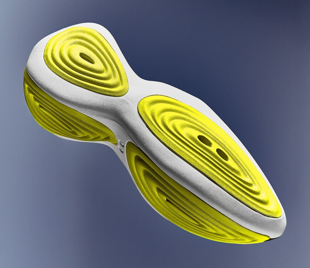 Crocs Ripple（クロックス リップル）のアトモス限定カラー(Steel/Acidity)