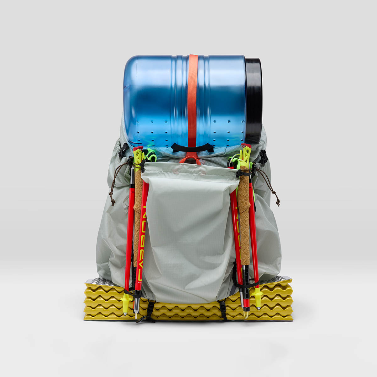 トップベルトで固定