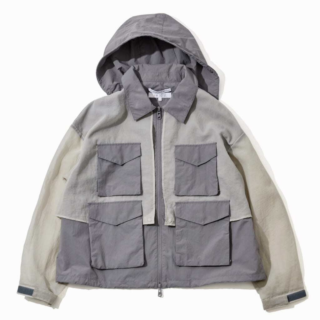 メッシュ レイヤード ジャケット　￥49500