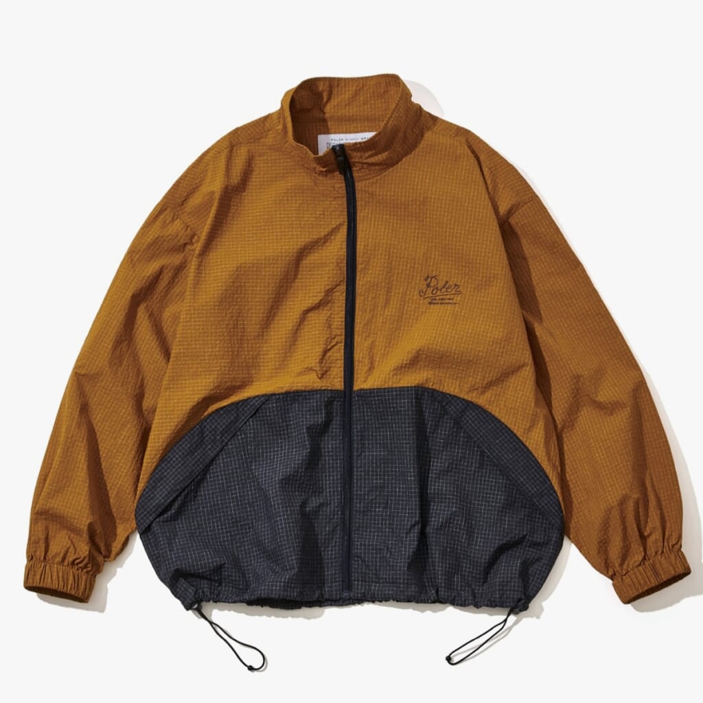 シャーリングナイロンジャケット　￥22000