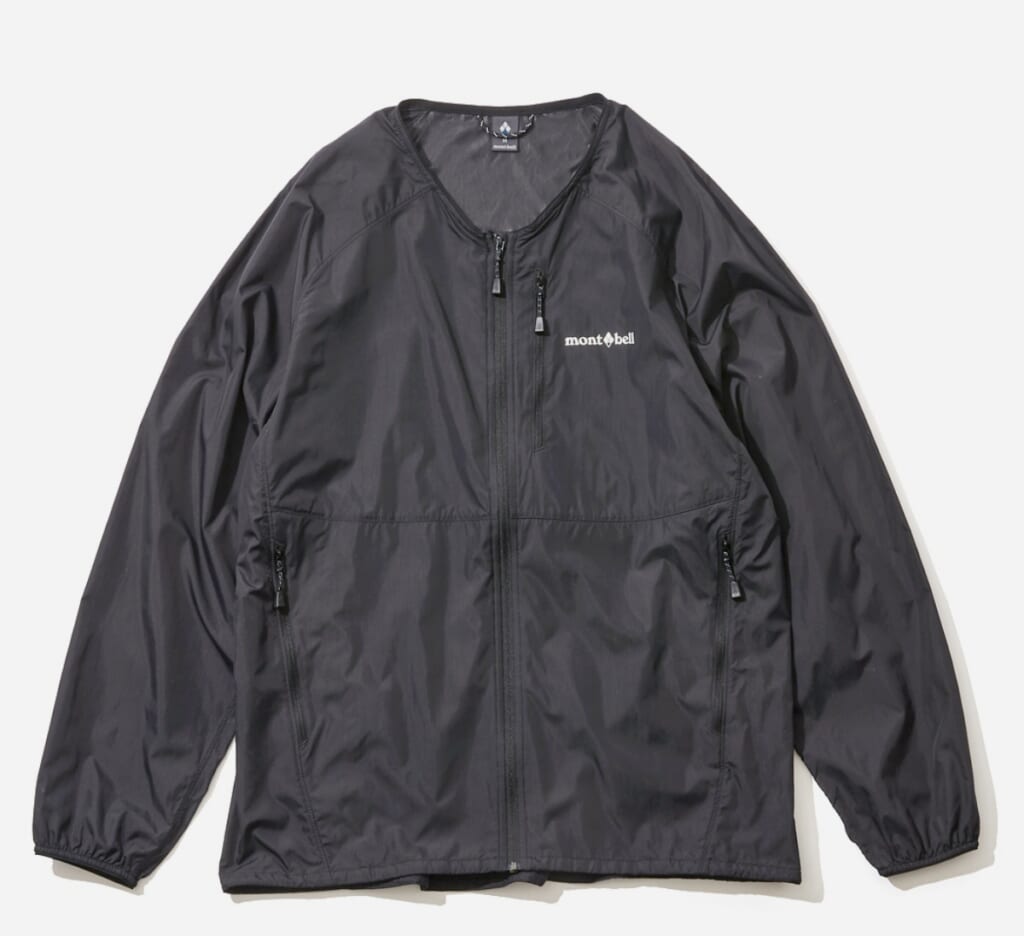 mont-bell（モンベル）
ウインドブラスト Vネックジャケット　