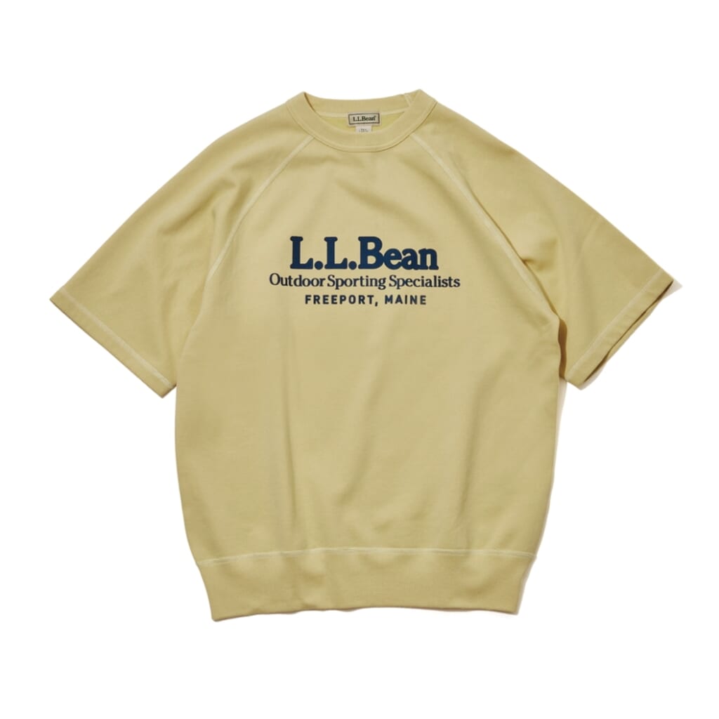 L.L.Bean（エル・エル・ビーン）
ポーテージ・ショートスリーブ・スウェットシャツ￥8690
