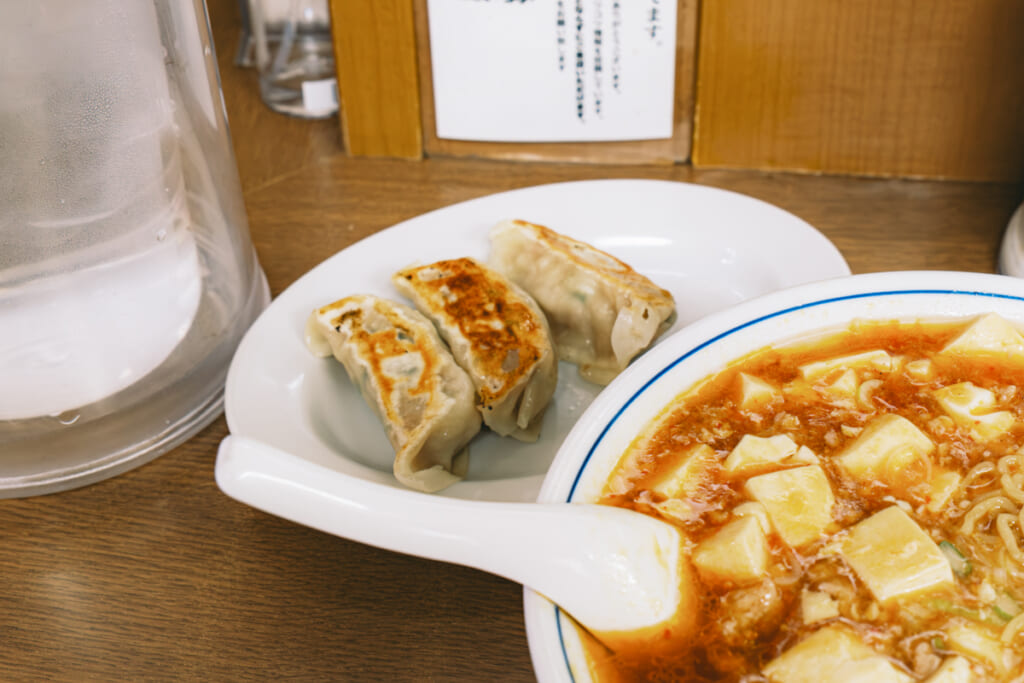 豪徳寺の町中華『代一元 山下店』の餃子