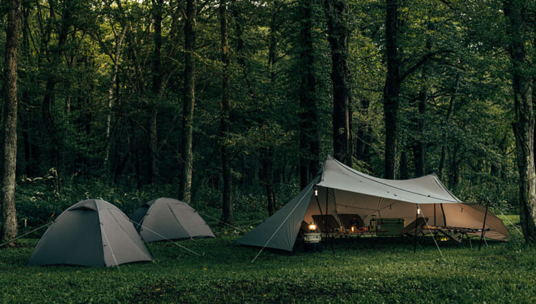 サバティカルの新作テント