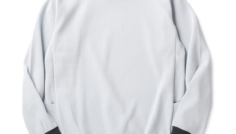 サイクリストに贈るナリフリの新プロダクトは、ゆる～く着られる高機能ワッフル素材。