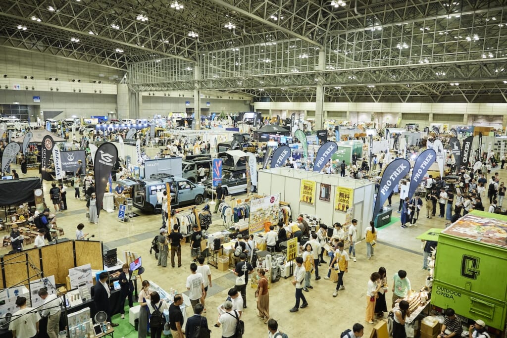 TOKYO OUTDOOR SHOW会場