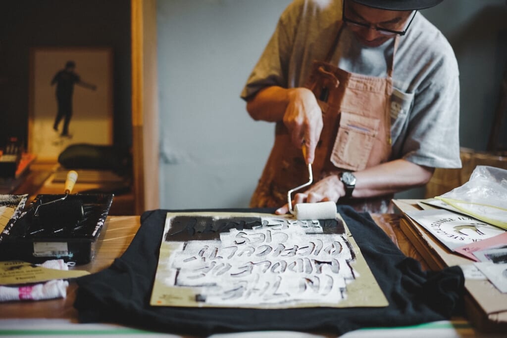 STATE OF ESCAPE×守矢努のステンシルイベント