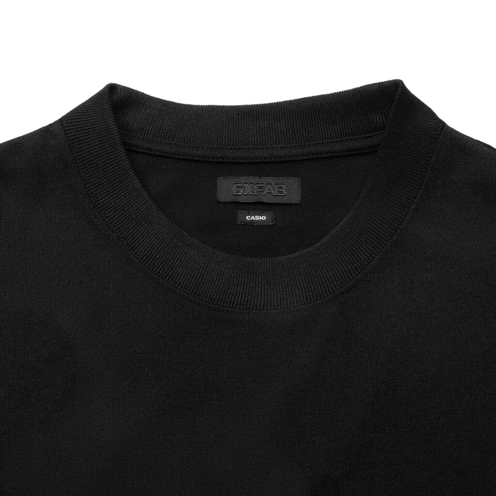 ブラックTシャツ GXFABネック
