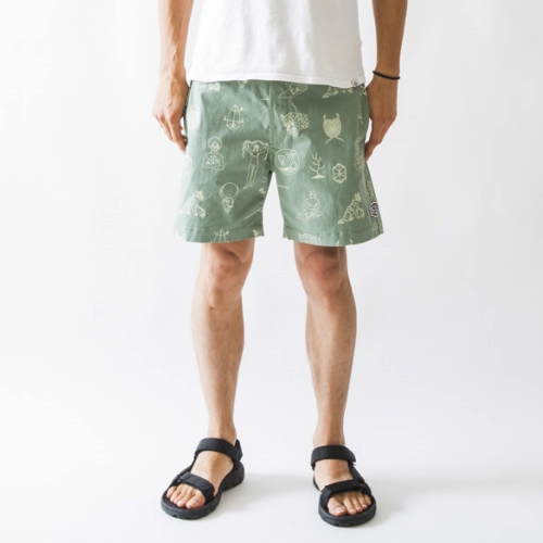 DEUS EX MACHINA×GO OUT CANGGU ORIGINAL:LAND ボードショーツ