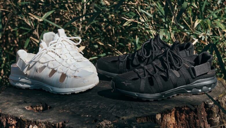 「ミズノ」の注目シューズ。話題の2WAYモデルが、スエードを纏ってアップデート！