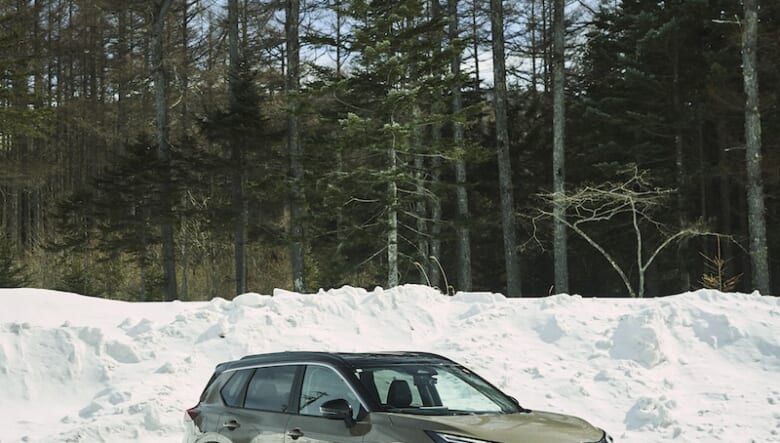 新型エクストレイルで、長野の雪山を登って下りて。【ワンデイドライブ #19】