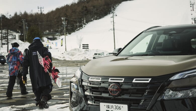 新型エクストレイルで、長野の雪山を登って下りて。【ワンデイドライブ #19】