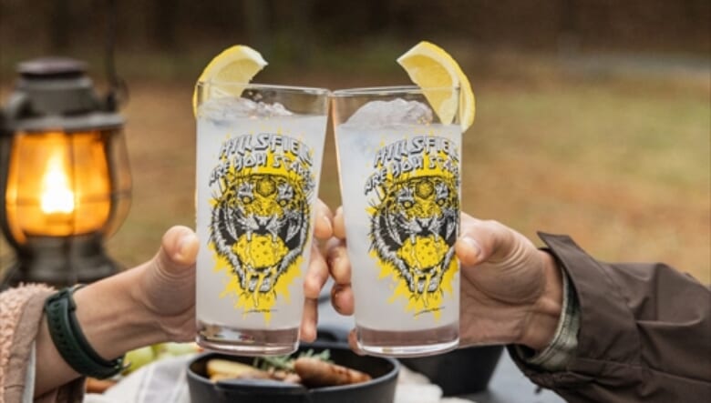 HILLS FIELD オリジナルレモンサワーグラス”虎レモンサワーグラス”