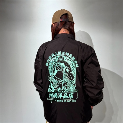 坩堝 UMA NYLON COACH JACKET (RUTSUBO×YU SUDA)