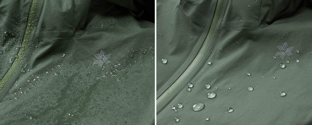 はっ水状況比較