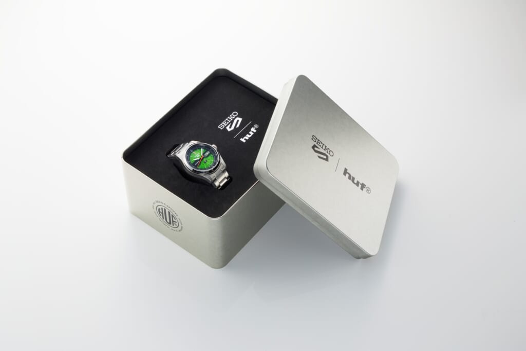 Seiko 5 Sports HUF Limited Edition ステンレスボックス