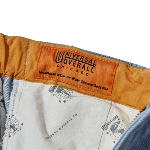 UNIVERSAL OVERALL×GO OUT DENIM TUCK TAPERED