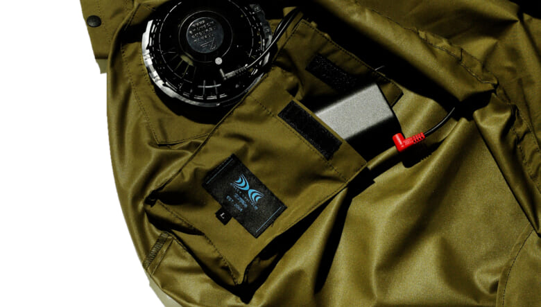 KEIMEN が“RICO Air Fan”とのコラボで空調服ファンが装着できるTシャツをリリース！ 夏のおしゃれワークウエアとして大活躍。