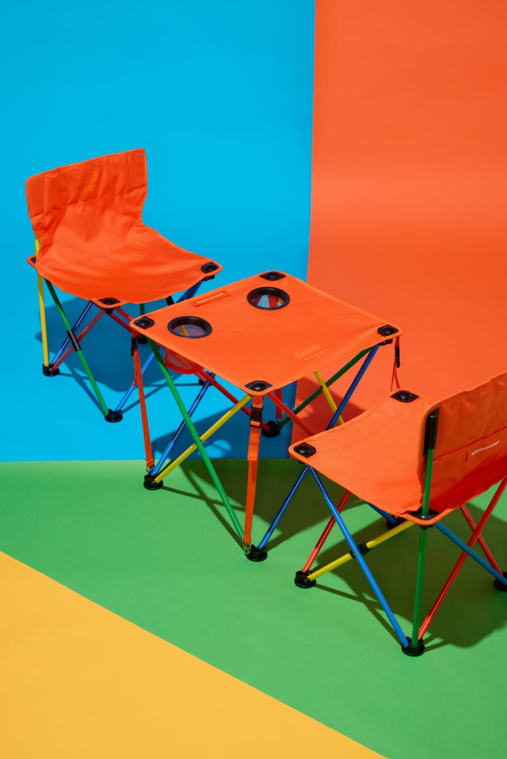 ビームス×コールマンCOMPACT CHAIR TABLE SET