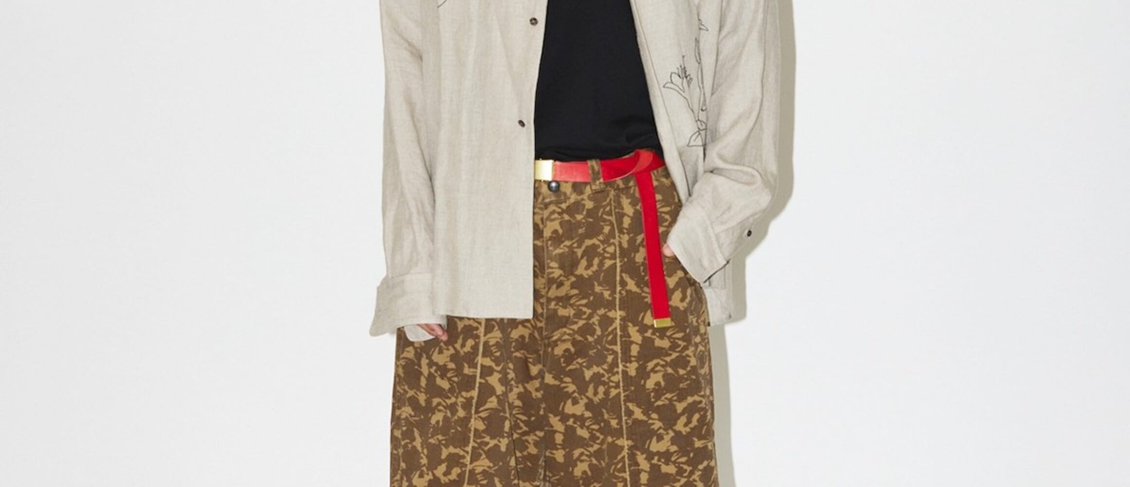 NULL TOKYO × JS SMUのBAGGY THREE QUARTER