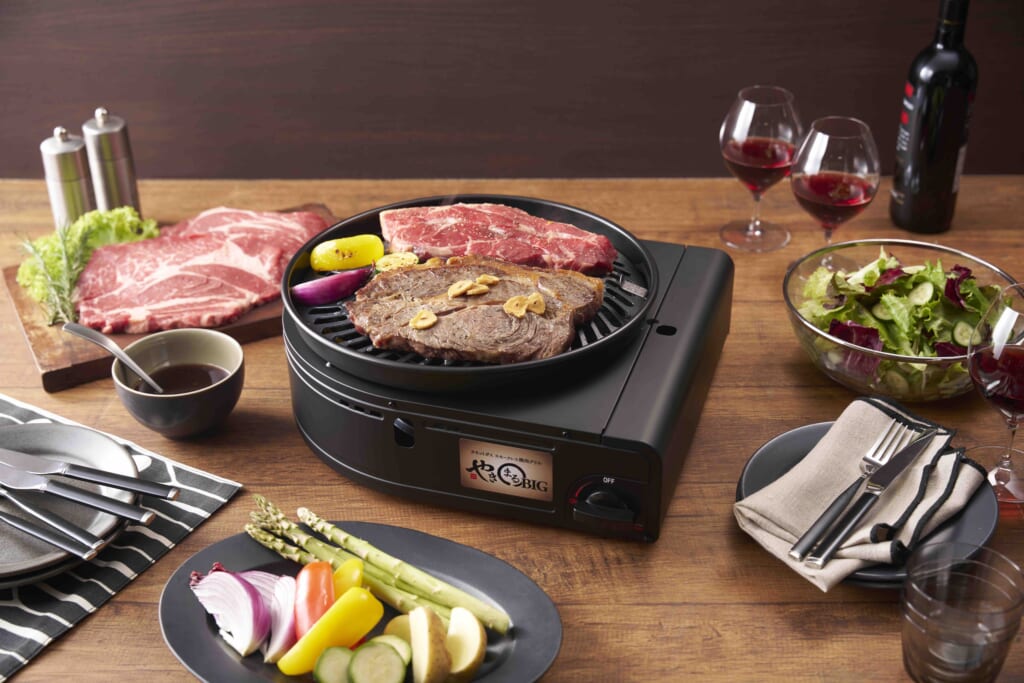 カセットガス スモークレス焼肉グリル “やきまるBIG”