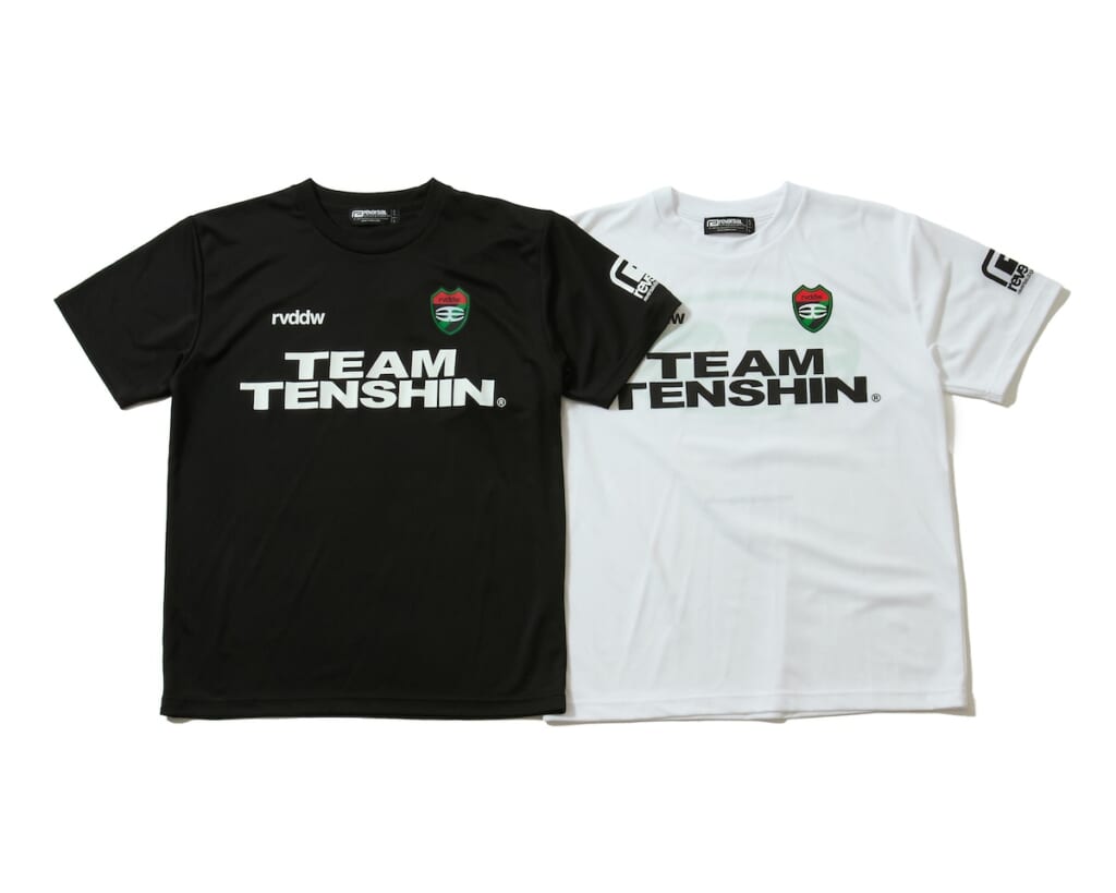 TEAM TENSHIN × rvddw EMBLEM LOGO DRY TEE