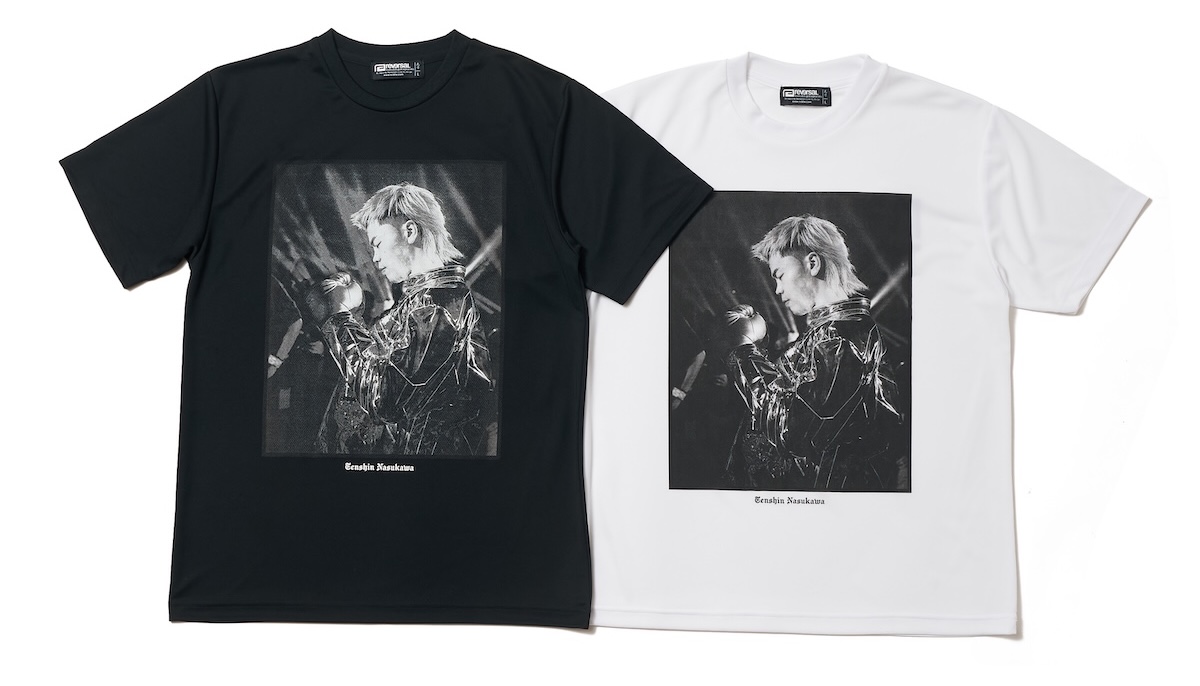 那須川天心着用済みのサイン入りTシャツ 長年のパートナーシップを組む、リバーサルと那須川天心による共演