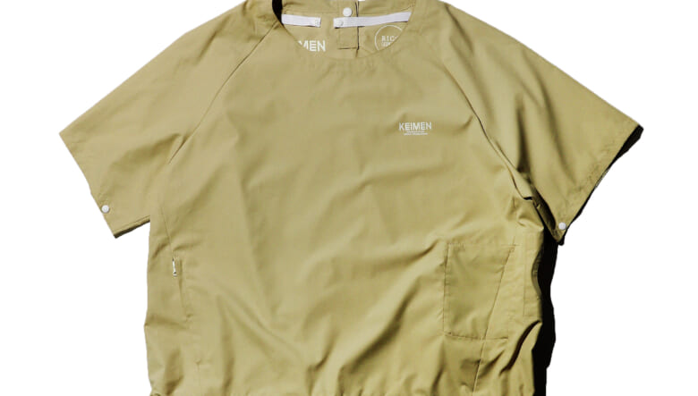 KEIMEN が“RICO Air Fan”とのコラボで空調服ファンが装着できるTシャツをリリース！ 夏のおしゃれワークウエアとして大活躍。