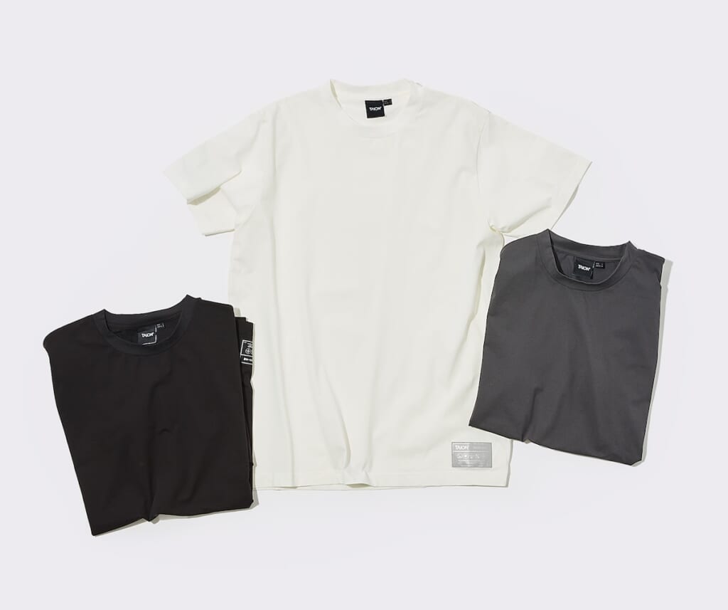 TS01BS-RS-COOL（ブラック、ホワイト、ダークチャコールの3色）