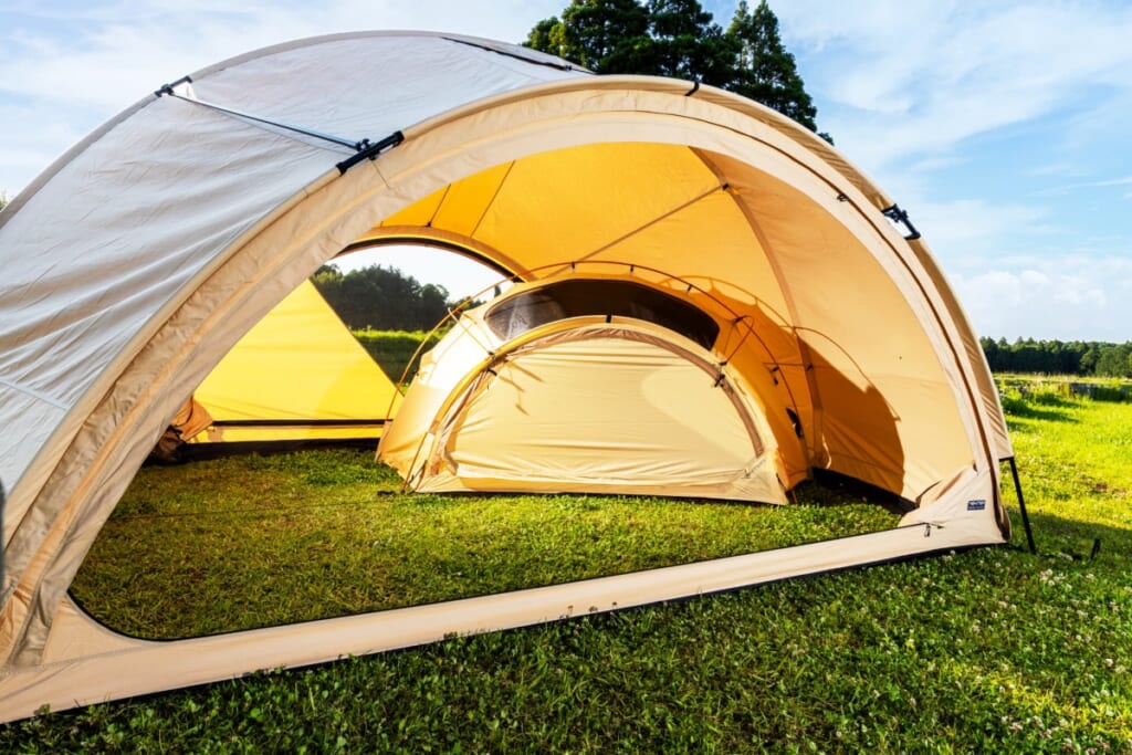 テントのカンガルースタイル