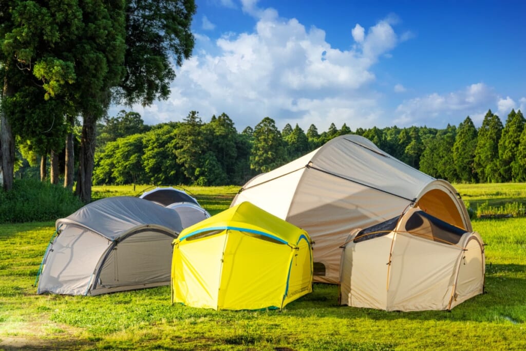 テント集合