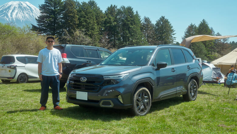 【’25 SUBARU FORESTER】家族と一緒のドライブを安全快適に楽しめる1台。