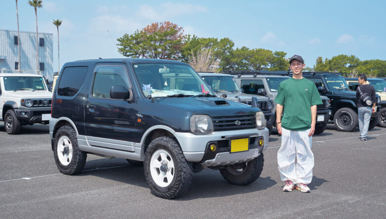 【’02 SUZUKI JIMNY JB23】林道走行を楽しむべくアクティブにカスタム。