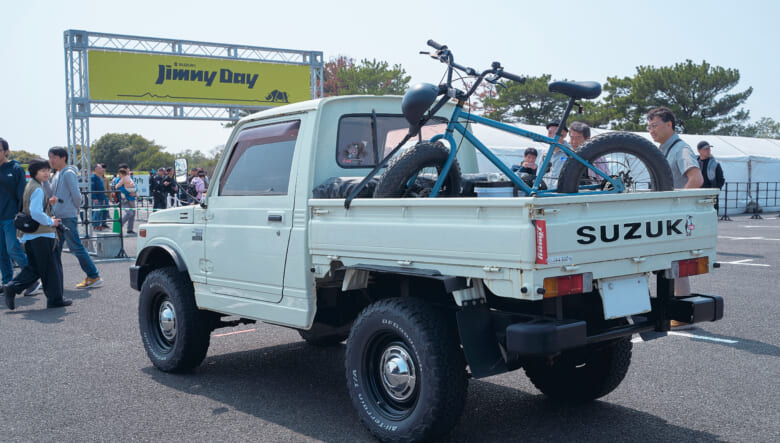 【’83 SUZUKI JIMNY SJ40T】レアなピックアップをジブン仕様で楽しむ。