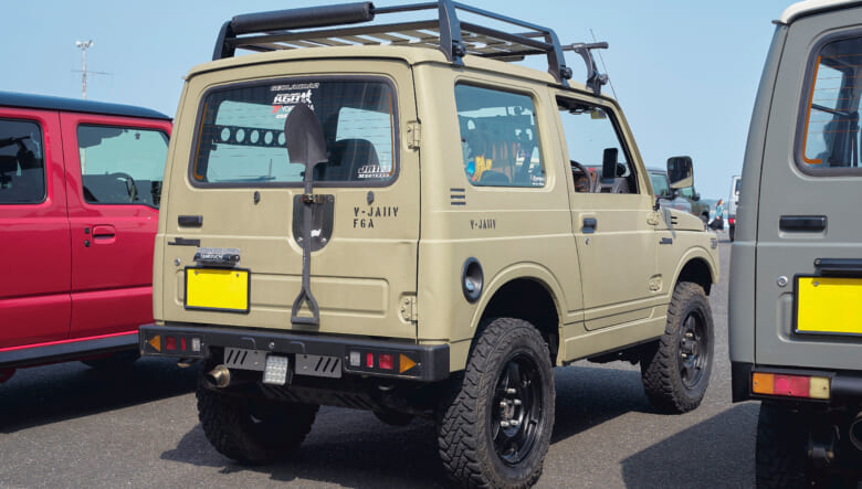 【’93 SUZUKI JIMNY JA11】名機の面影はそのままに、ワンオフパーツで個性増々。