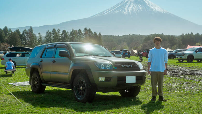 【’10 TOYOTA HILUX SURF】ラギッドルックに仕上げてライフスタイルを冒険的に。