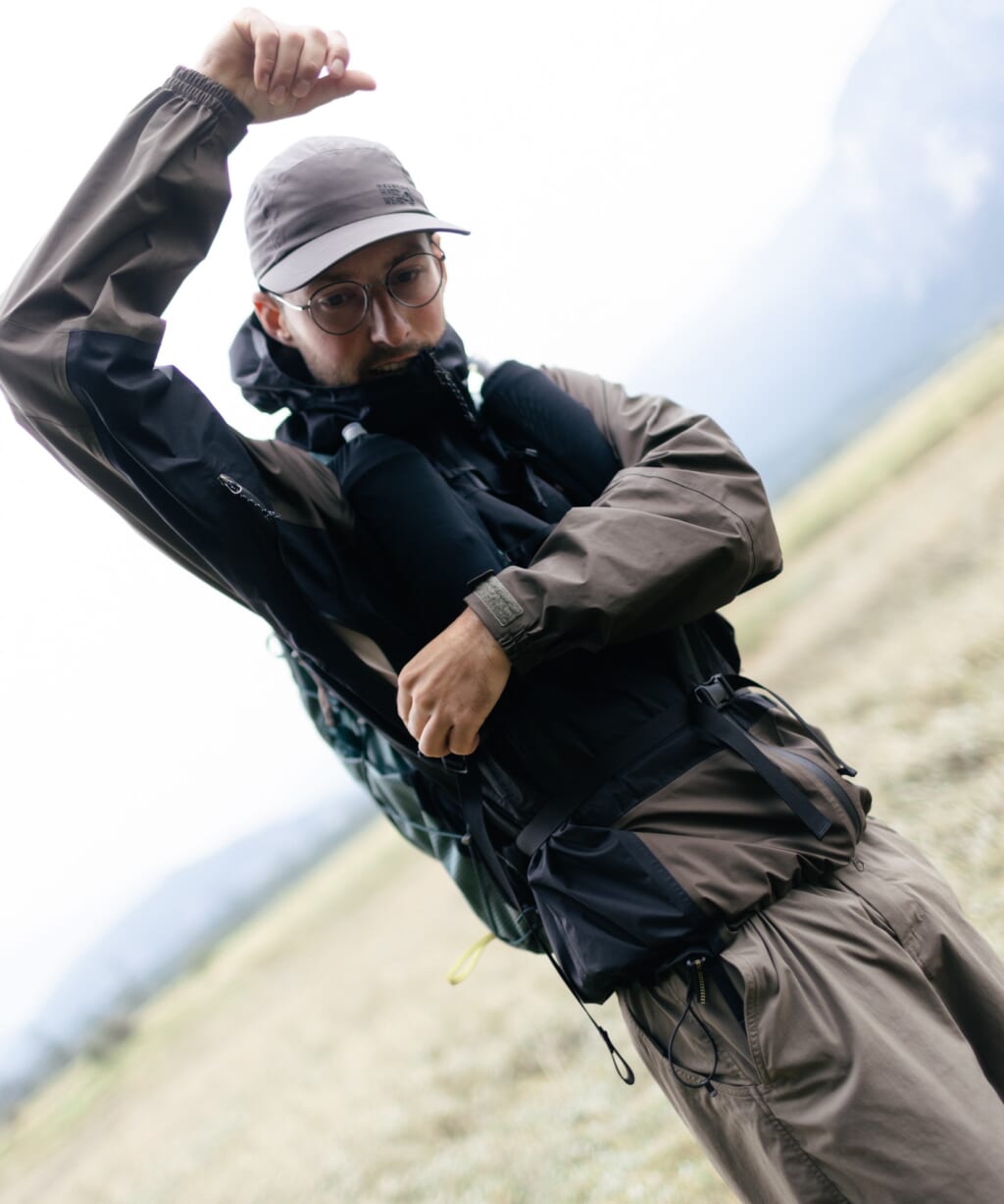 Cohesion Jacketディテール脇下ベンチレーション