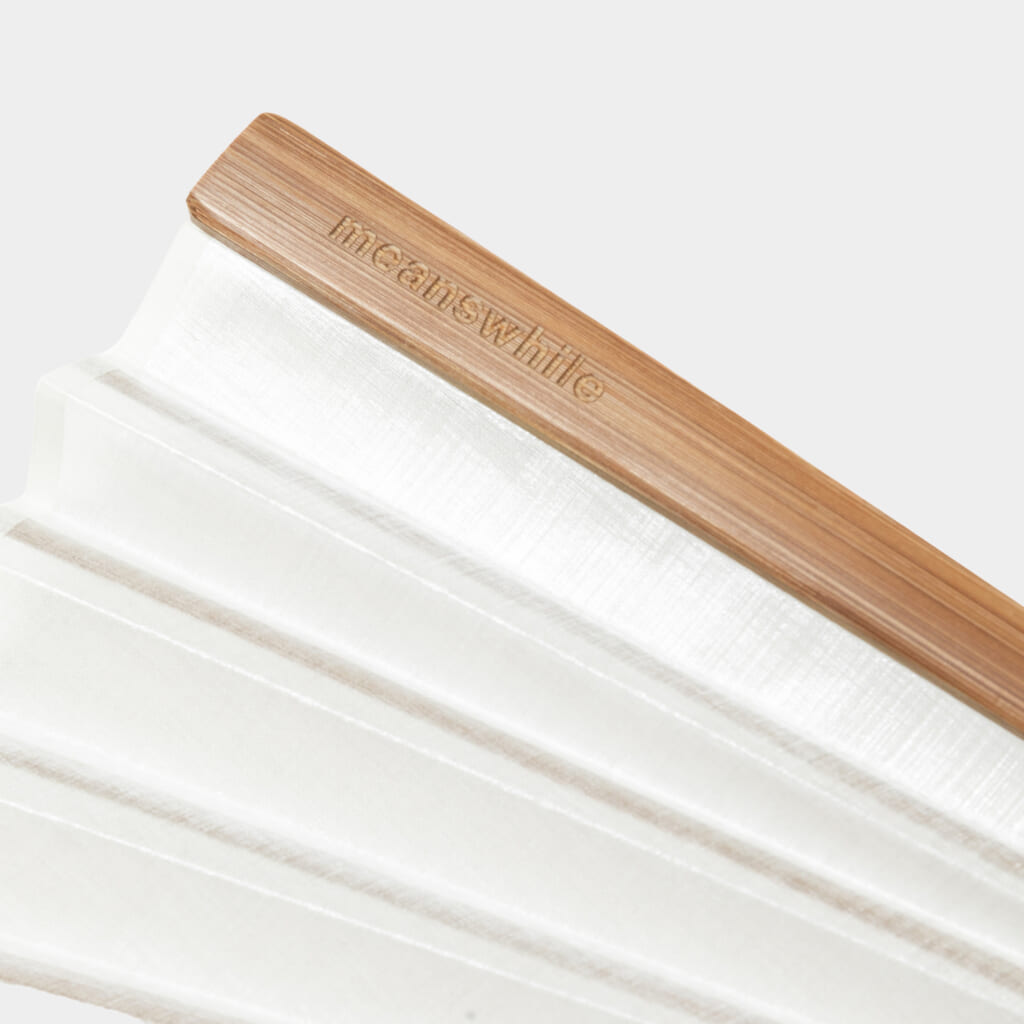 [LIMITED] Folding Fan “sense” with Dyneemaディテール