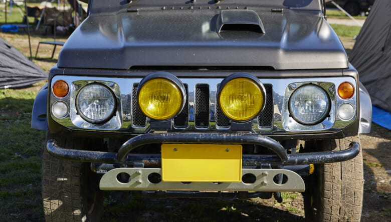 【’97 SUZUKI JIMNY JA22】本格オフロード仕様を、街乗り両立にアレンジ。