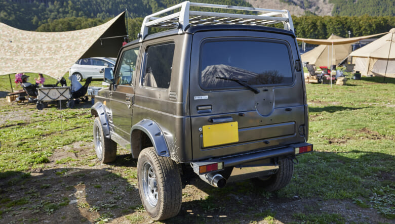 【’97 SUZUKI JIMNY JA22】本格オフロード仕様を、街乗り両立にアレンジ。